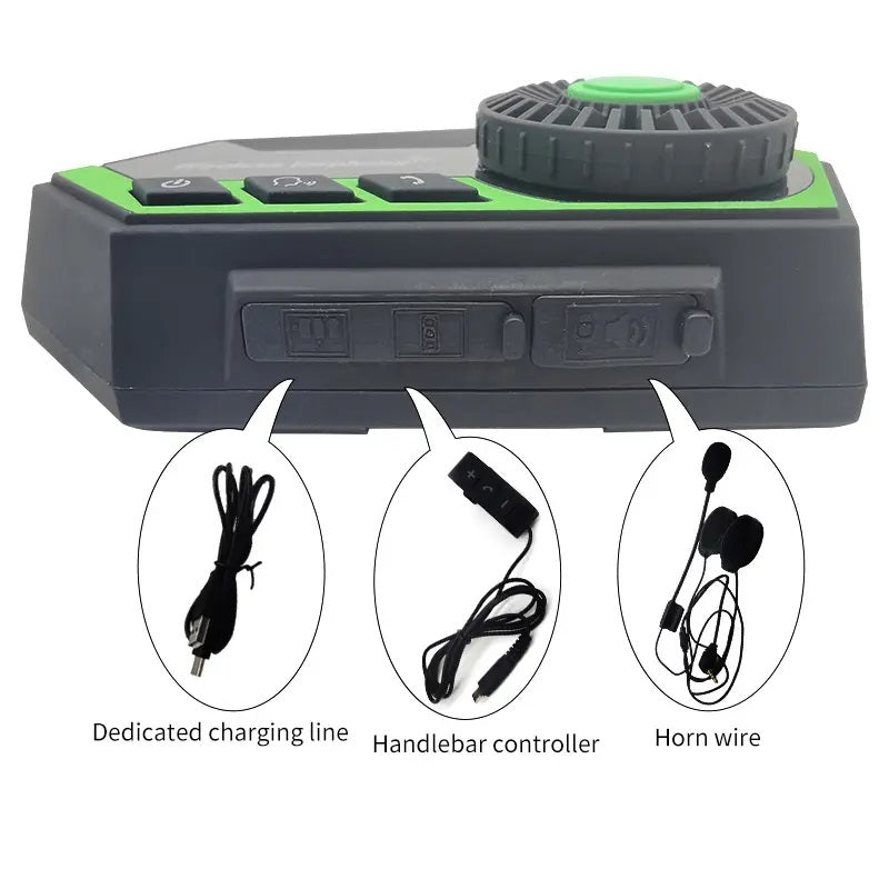 Audifonos Bluetooth Estereo Impermeables Casco de Moto BT18