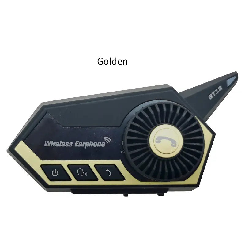 Audifonos Bluetooth Estereo Impermeables Casco de Moto BT18